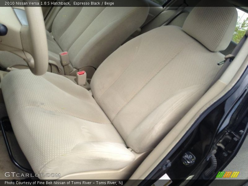 Espresso Black / Beige 2010 Nissan Versa 1.8 S Hatchback