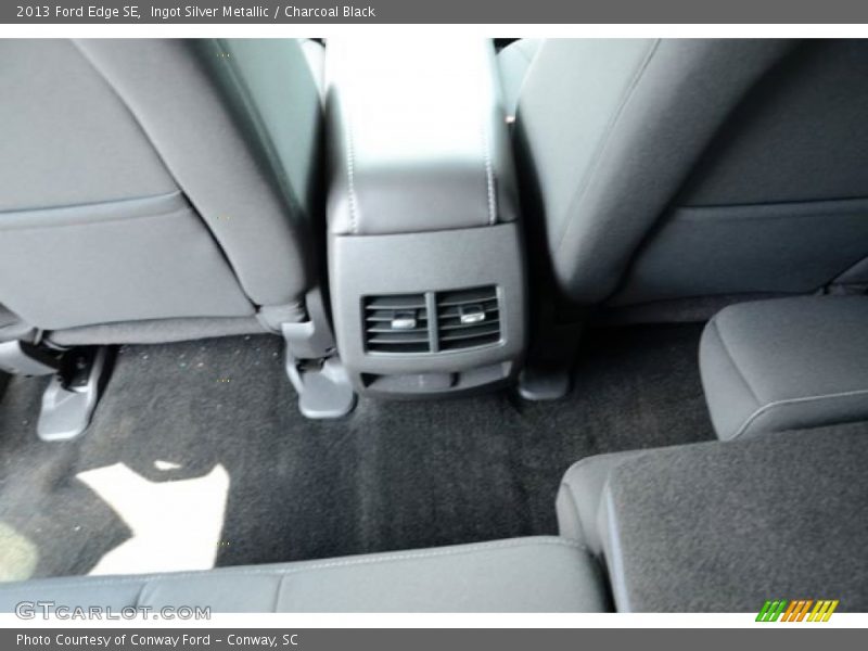 Ingot Silver Metallic / Charcoal Black 2013 Ford Edge SE