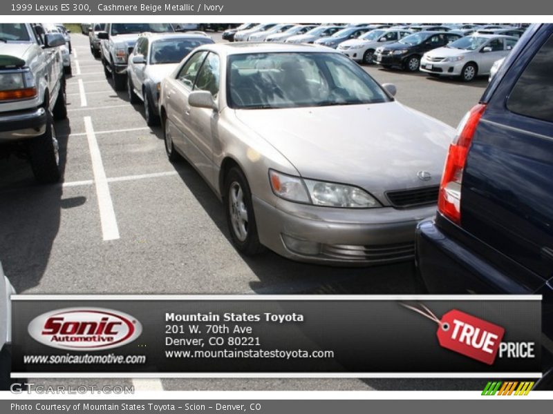 Cashmere Beige Metallic / Ivory 1999 Lexus ES 300