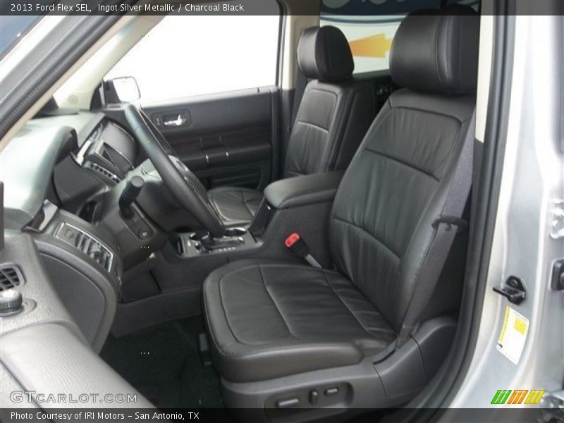 Ingot Silver Metallic / Charcoal Black 2013 Ford Flex SEL