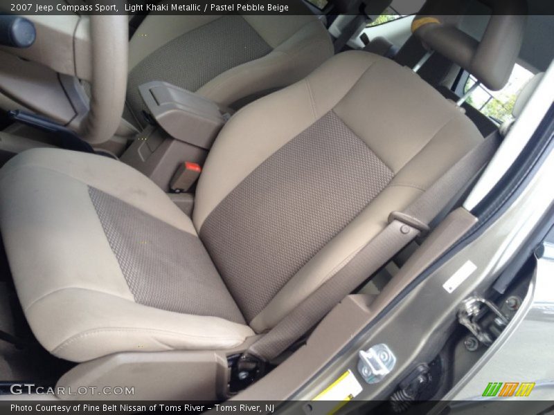 Light Khaki Metallic / Pastel Pebble Beige 2007 Jeep Compass Sport
