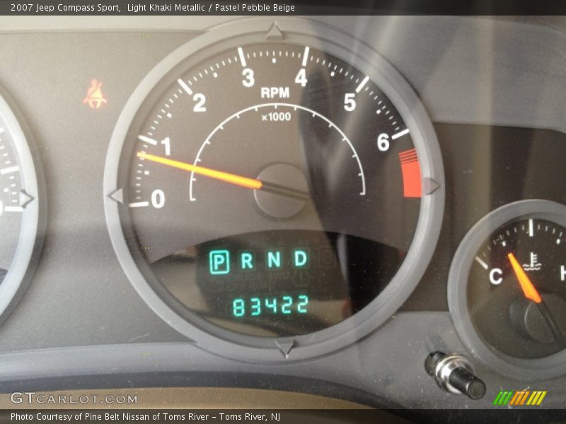 Light Khaki Metallic / Pastel Pebble Beige 2007 Jeep Compass Sport