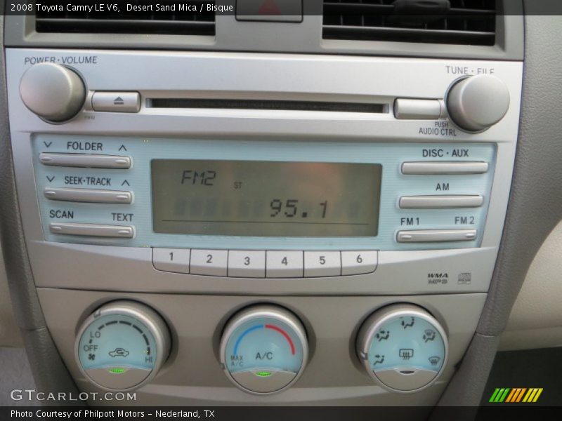 Desert Sand Mica / Bisque 2008 Toyota Camry LE V6