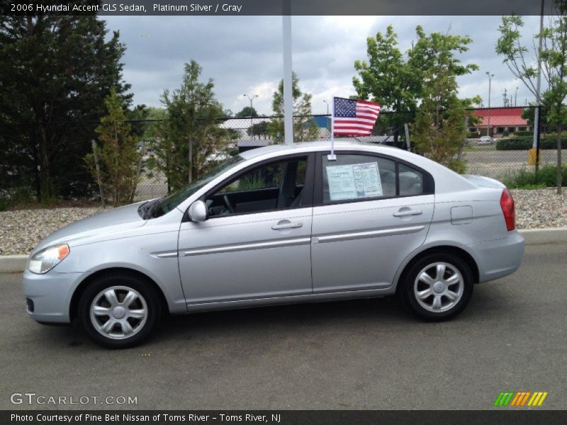  2006 Accent GLS Sedan Platinum Silver