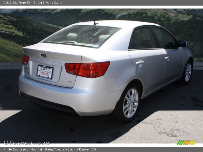 Bright Silver / Stone 2012 Kia Forte EX