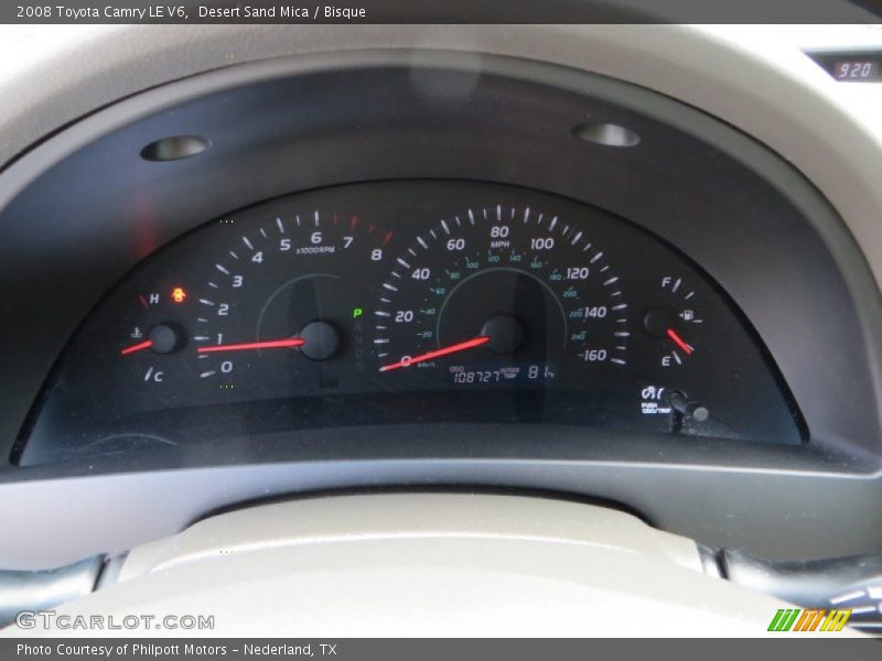 Desert Sand Mica / Bisque 2008 Toyota Camry LE V6