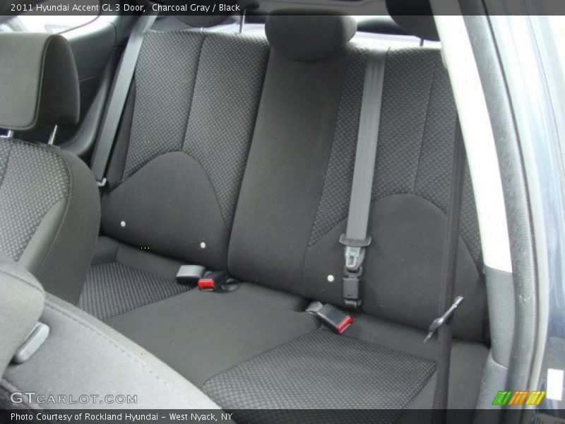 Rear Seat of 2011 Accent GL 3 Door