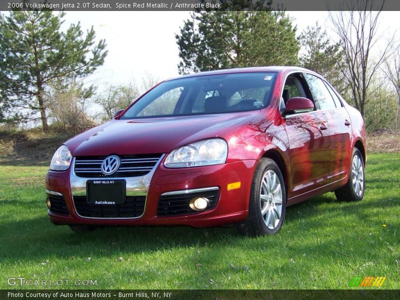Spice Red Metallic / Anthracite Black 2006 Volkswagen Jetta 2.0T Sedan