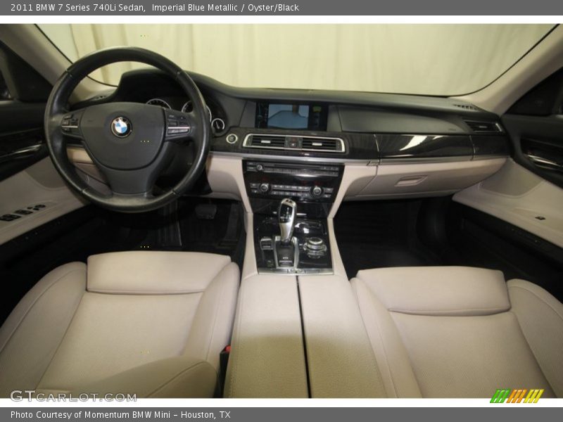 Dashboard of 2011 7 Series 740Li Sedan