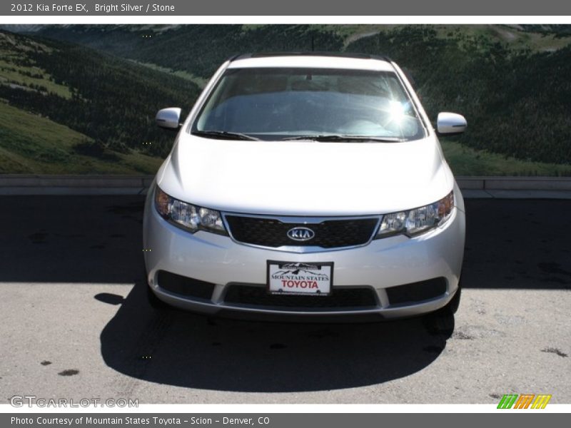 Bright Silver / Stone 2012 Kia Forte EX