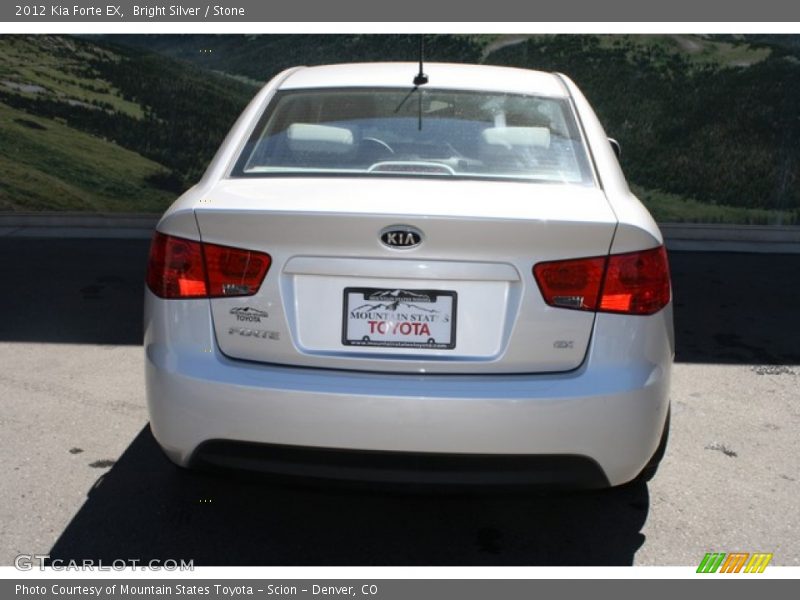 Bright Silver / Stone 2012 Kia Forte EX