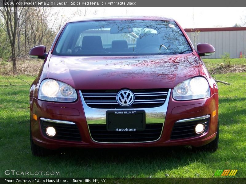 Spice Red Metallic / Anthracite Black 2006 Volkswagen Jetta 2.0T Sedan