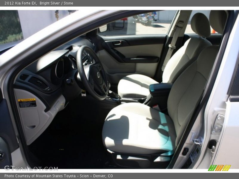 Bright Silver / Stone 2012 Kia Forte EX