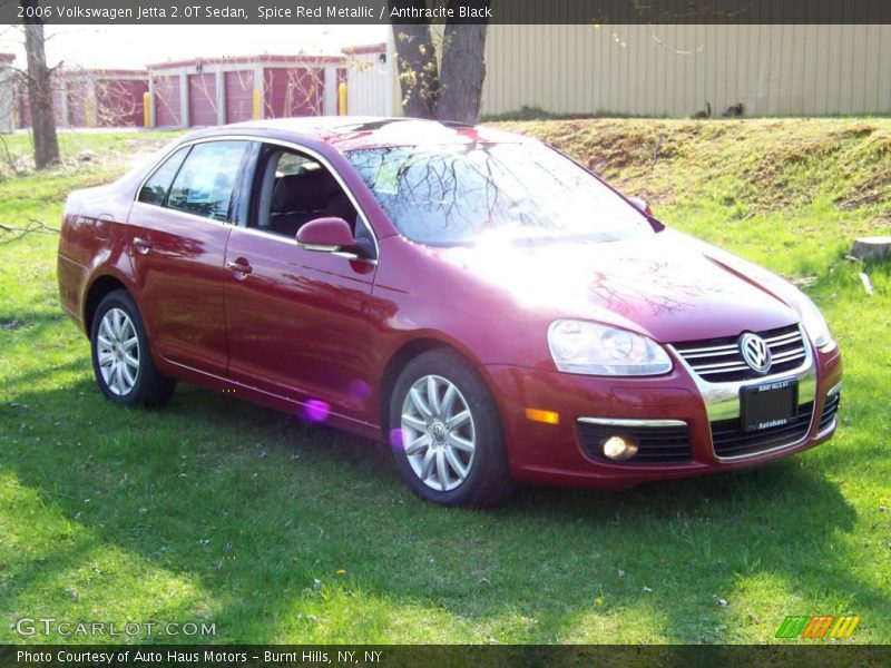 Spice Red Metallic / Anthracite Black 2006 Volkswagen Jetta 2.0T Sedan