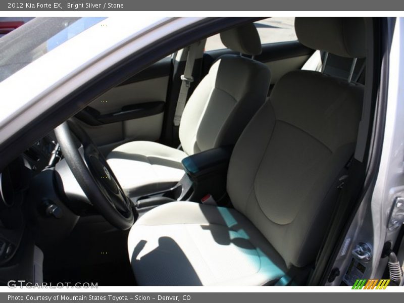 Bright Silver / Stone 2012 Kia Forte EX