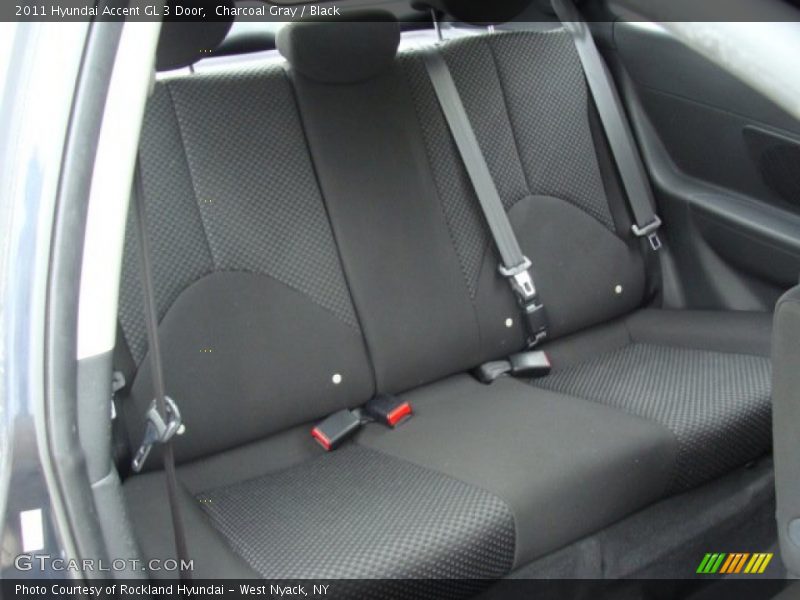 Rear Seat of 2011 Accent GL 3 Door