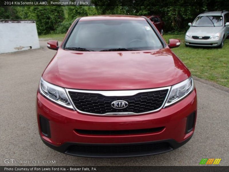 Remington Red / Black 2014 Kia Sorento LX AWD