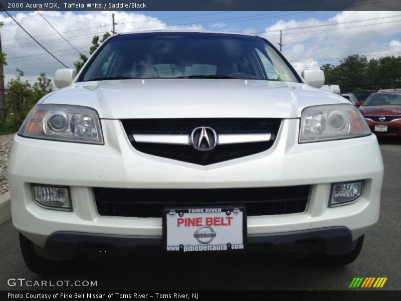 Taffeta White / Saddle/Black 2006 Acura MDX