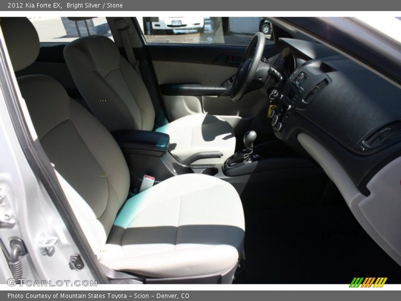 Bright Silver / Stone 2012 Kia Forte EX