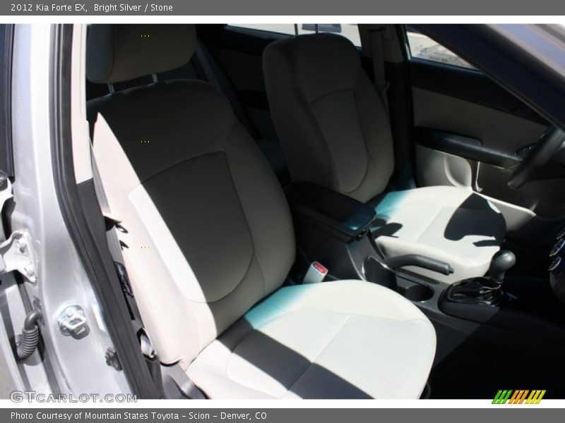 Bright Silver / Stone 2012 Kia Forte EX