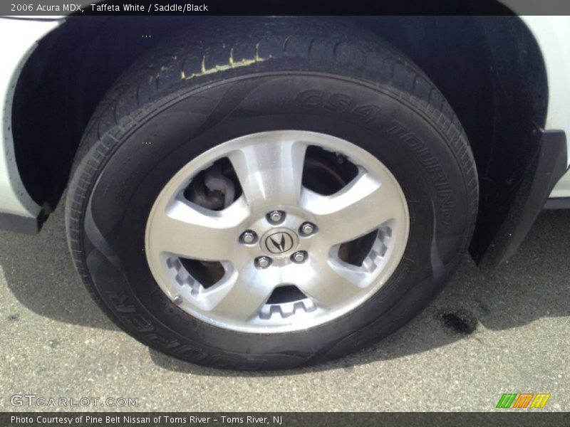 Taffeta White / Saddle/Black 2006 Acura MDX
