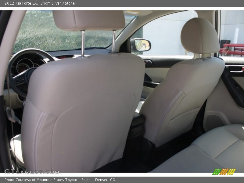 Bright Silver / Stone 2012 Kia Forte EX