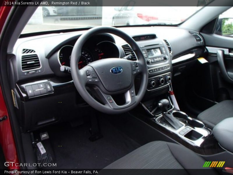 Black Interior - 2014 Sorento LX AWD 