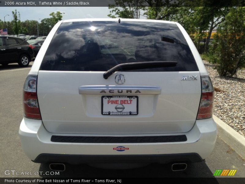 Taffeta White / Saddle/Black 2006 Acura MDX