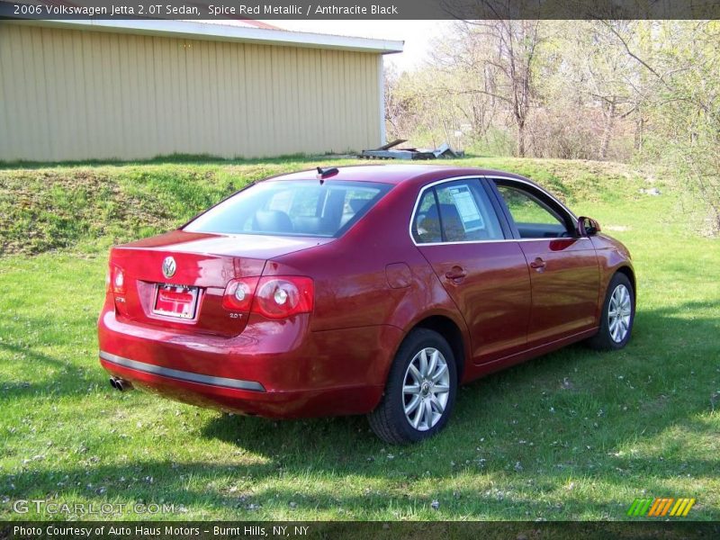 Spice Red Metallic / Anthracite Black 2006 Volkswagen Jetta 2.0T Sedan