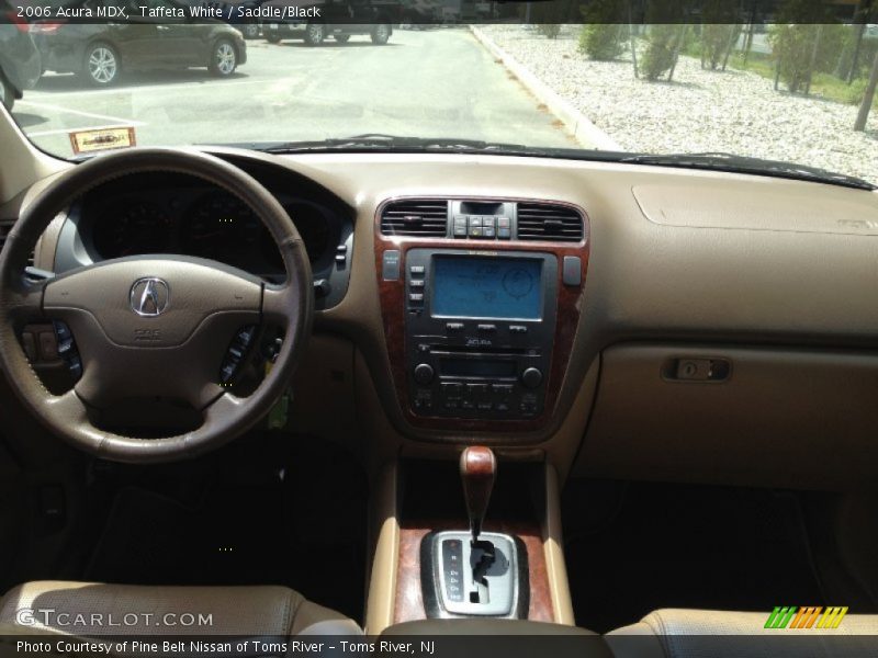 Taffeta White / Saddle/Black 2006 Acura MDX