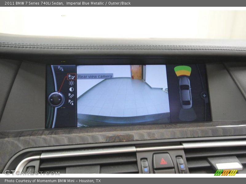 Imperial Blue Metallic / Oyster/Black 2011 BMW 7 Series 740Li Sedan