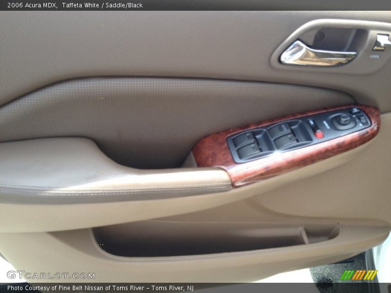 Taffeta White / Saddle/Black 2006 Acura MDX