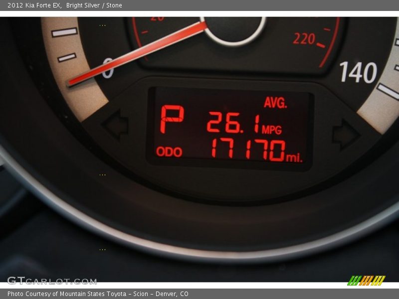 Bright Silver / Stone 2012 Kia Forte EX