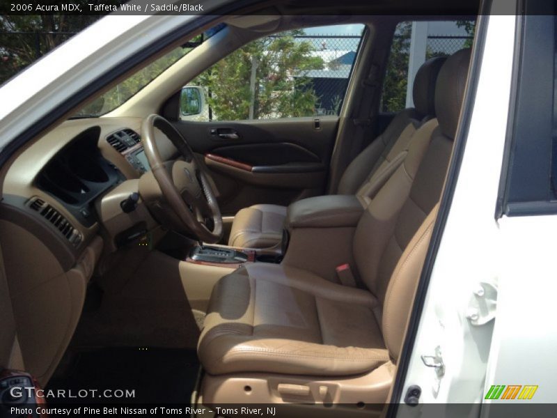 Taffeta White / Saddle/Black 2006 Acura MDX
