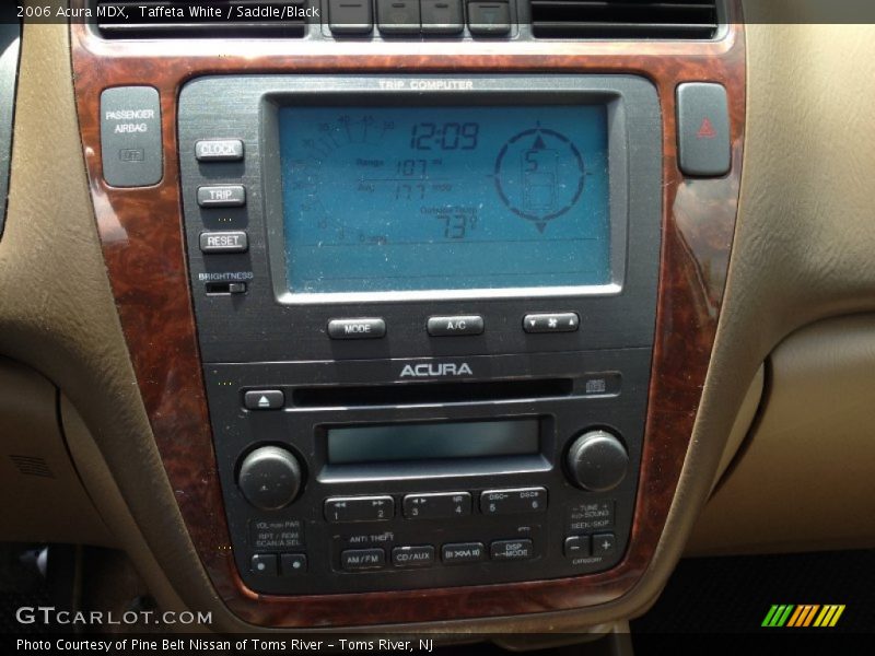 Taffeta White / Saddle/Black 2006 Acura MDX