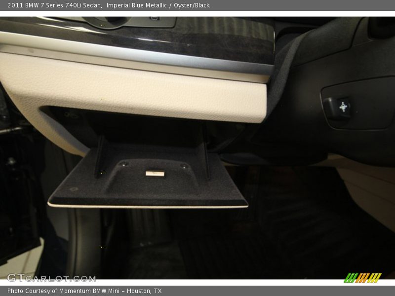 Imperial Blue Metallic / Oyster/Black 2011 BMW 7 Series 740Li Sedan