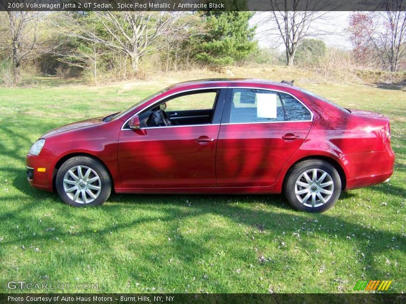 Spice Red Metallic / Anthracite Black 2006 Volkswagen Jetta 2.0T Sedan