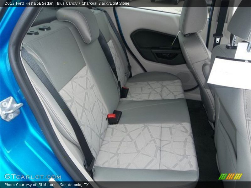 Blue Candy / Charcoal Black/Light Stone 2013 Ford Fiesta SE Sedan