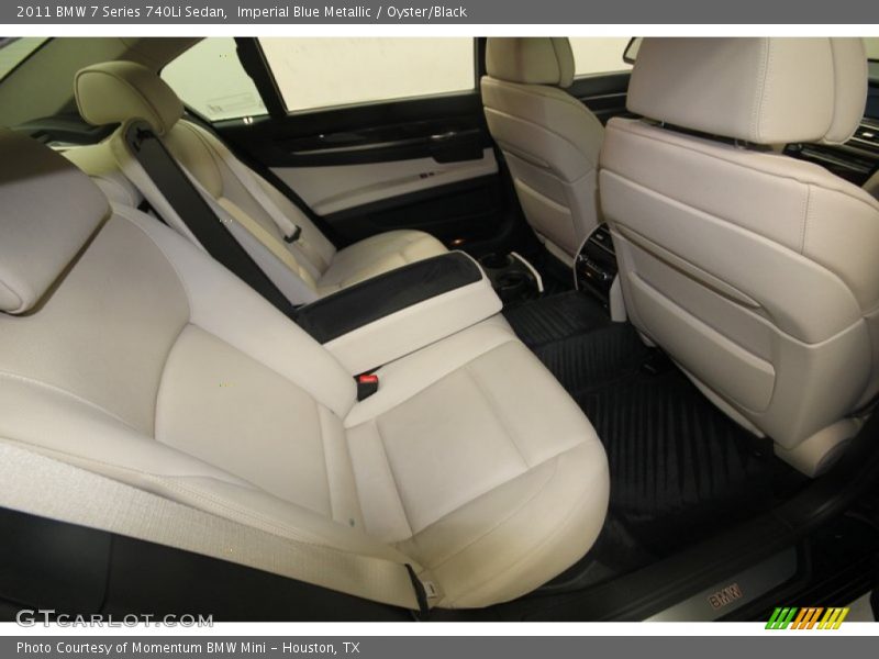 Imperial Blue Metallic / Oyster/Black 2011 BMW 7 Series 740Li Sedan