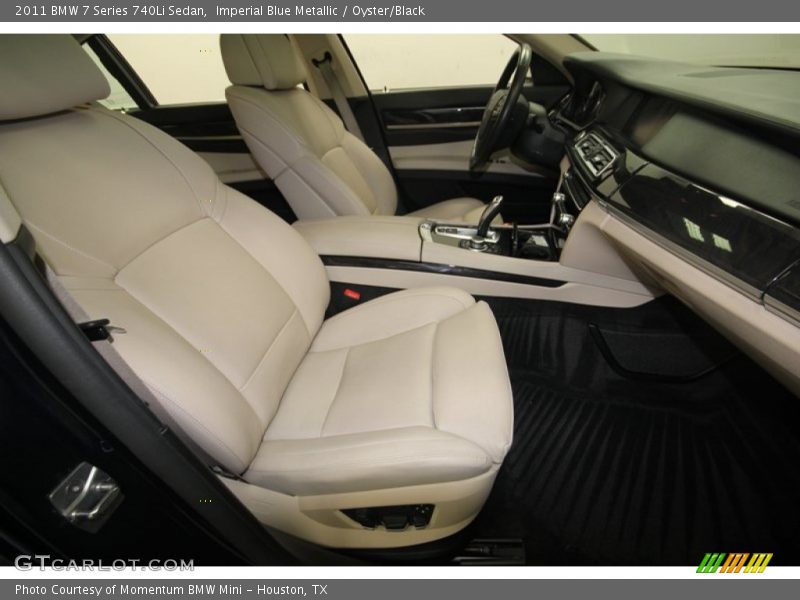 Imperial Blue Metallic / Oyster/Black 2011 BMW 7 Series 740Li Sedan