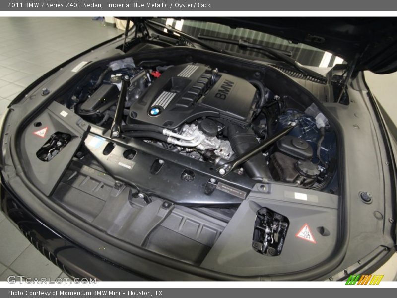  2011 7 Series 740Li Sedan Engine - 3.0 Liter DI TwinPower Turbo DOHC 24-Valve VVT Inline 6 Cylinder