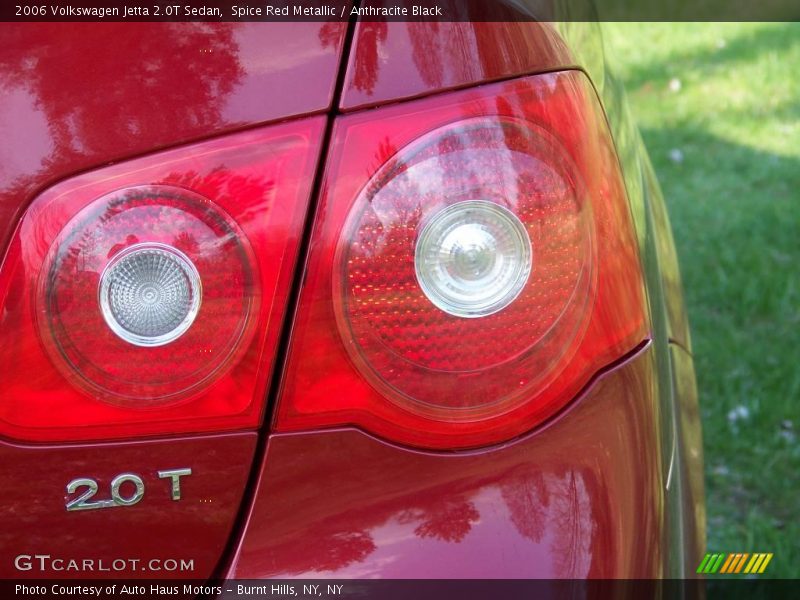 Spice Red Metallic / Anthracite Black 2006 Volkswagen Jetta 2.0T Sedan