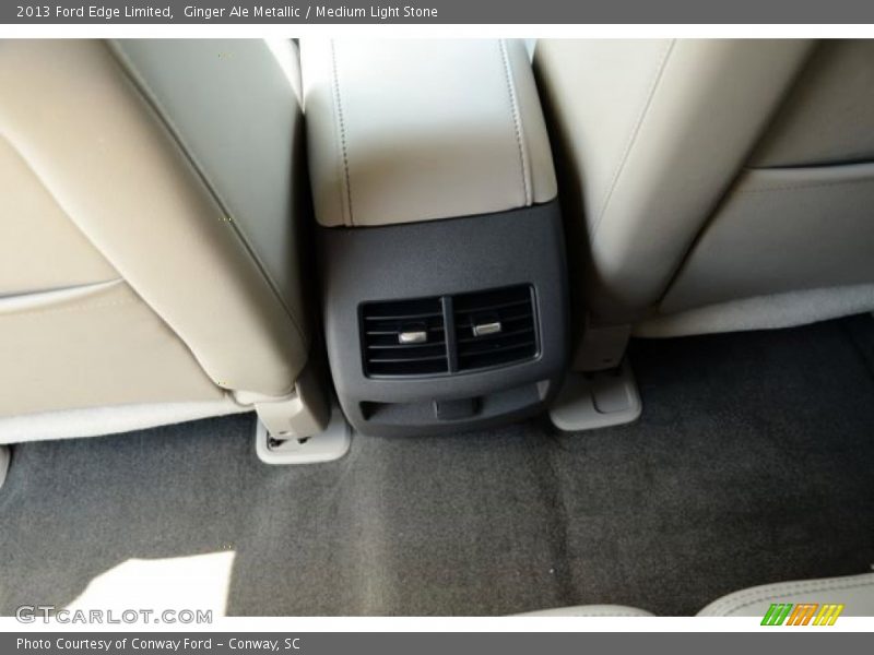 Ginger Ale Metallic / Medium Light Stone 2013 Ford Edge Limited