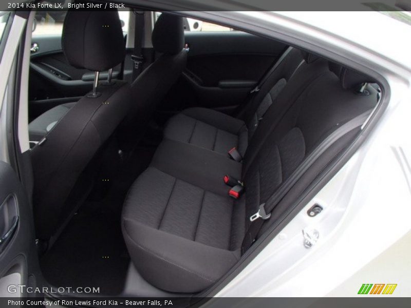 Bright Silver / Black 2014 Kia Forte LX