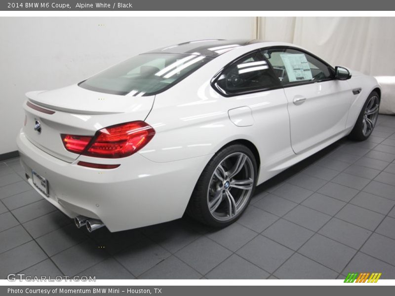  2014 M6 Coupe Alpine White