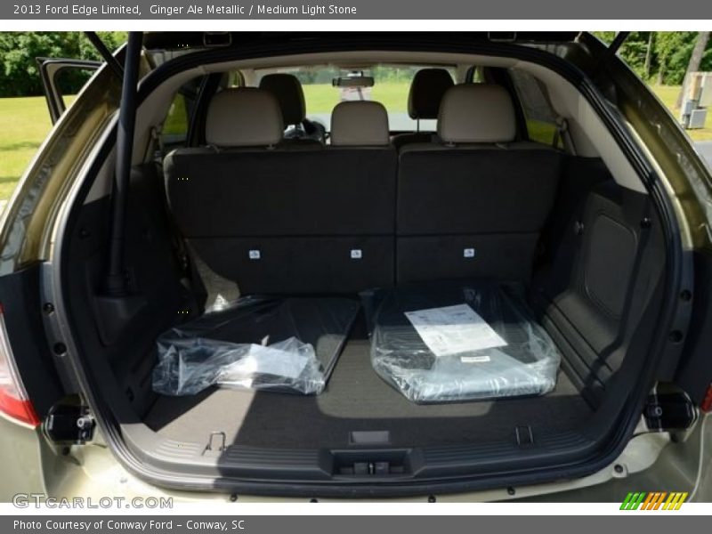 Ginger Ale Metallic / Medium Light Stone 2013 Ford Edge Limited