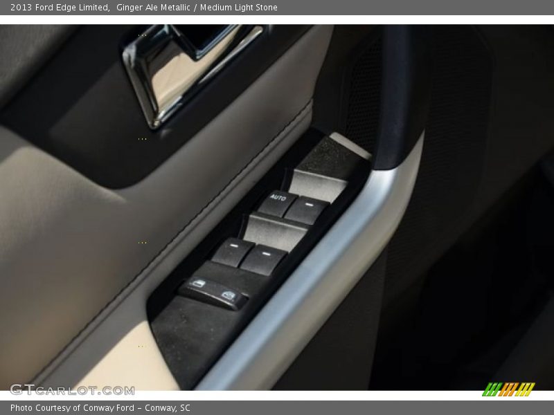 Ginger Ale Metallic / Medium Light Stone 2013 Ford Edge Limited