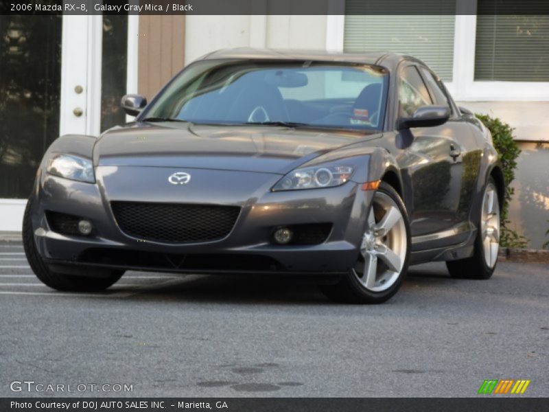 Galaxy Gray Mica / Black 2006 Mazda RX-8