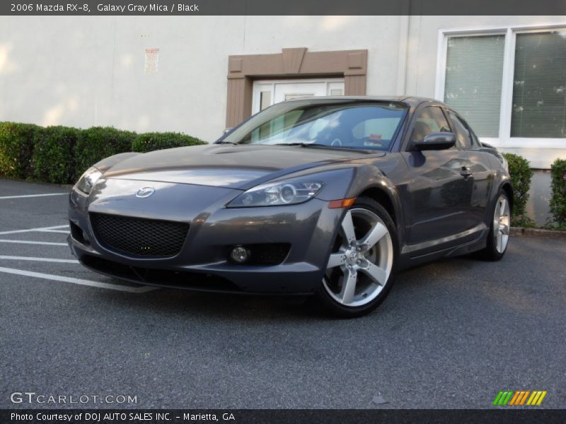 Galaxy Gray Mica / Black 2006 Mazda RX-8