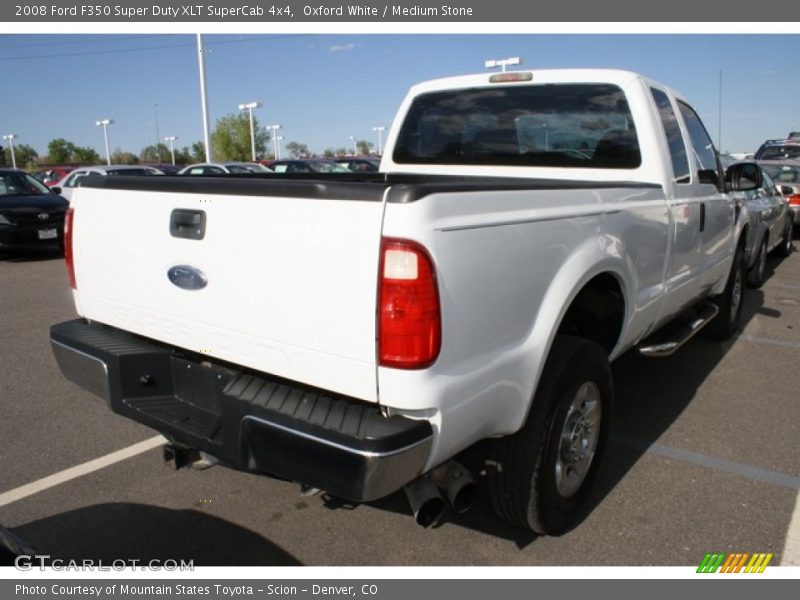 Oxford White / Medium Stone 2008 Ford F350 Super Duty XLT SuperCab 4x4